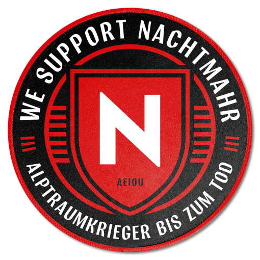 Patch NACHTMAHR "We Support Nachtmahr"