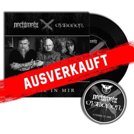 ltd. col. Set 7" Vinyl+PatchNachtmahr x Eisregen "Stimme in mir"