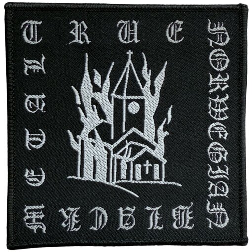 Patch Black Metal "True Norwegian Black Metal"