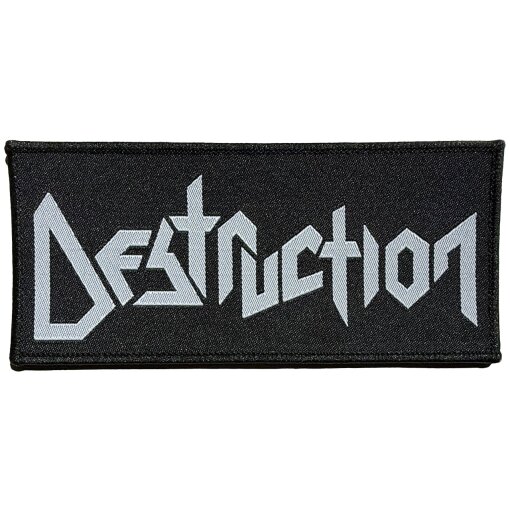 Patch Destruction "White-Logo on Black-Patch"