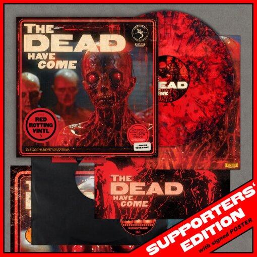 ltd. Splatter Supporters  Edition 12” Vinyl Sopor Aeternus "The Dead Have Come"