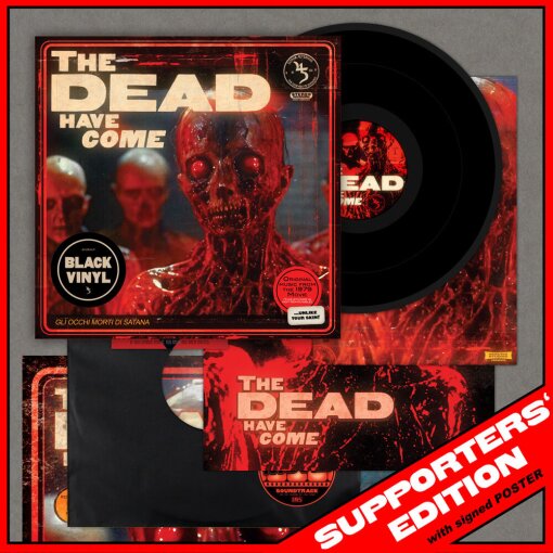 ltd. Black Supporters Edition 12” Vinyl Sopor Aeternus "The Dead Have Come"