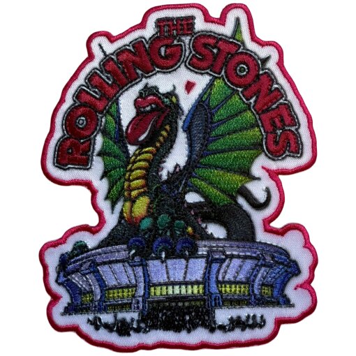 Patch The Rolling Stones "Dragon Cut Out"