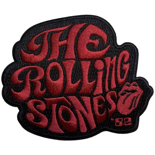 Patch The Rolling Stones "Swirl Logo 82"