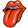 Patch The Rolling Stones "Classic Tongue Orange"