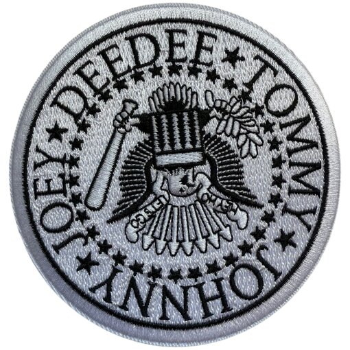 Patch Ramones "Presidential Seal WHT"