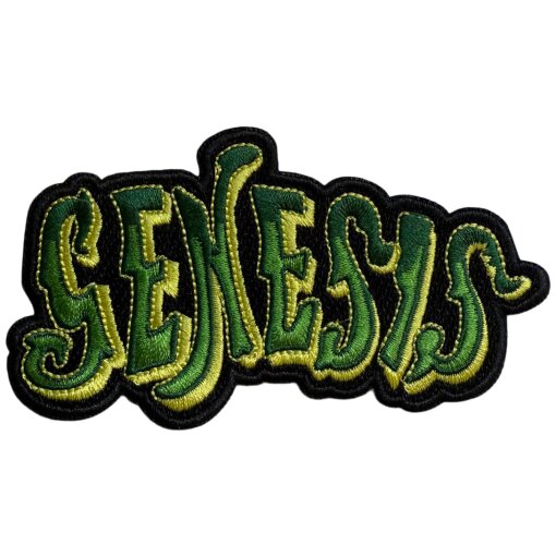 Aufnäher Genesis "Classic Logo Cut Out Green"