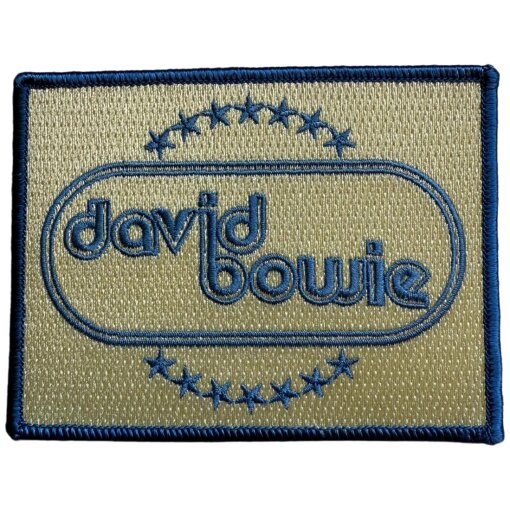 Patch David Bowie "Oval And Stars"