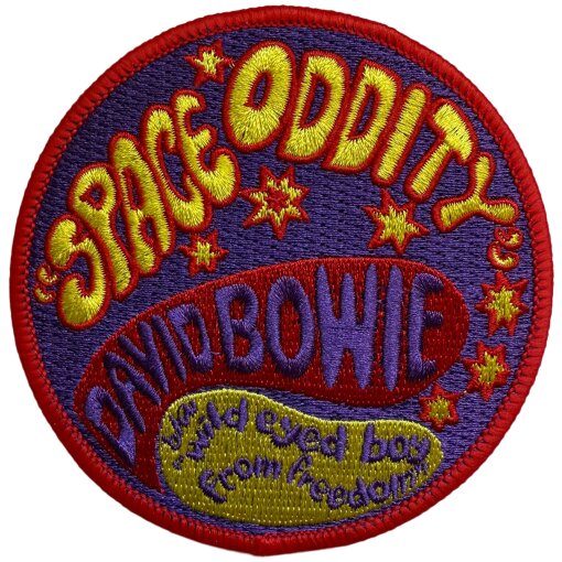 Aufnäher David Bowie "Space Oddity"