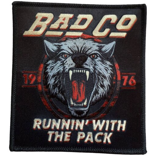 Aufnäher Bad Company "Runnin With The Pack"