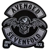 Patch Avenged Sevenfold "Deathbat Crest Cut Out"