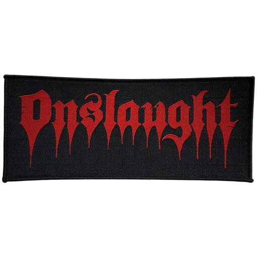 Aufnäher Onslaught "Logo Stripe"