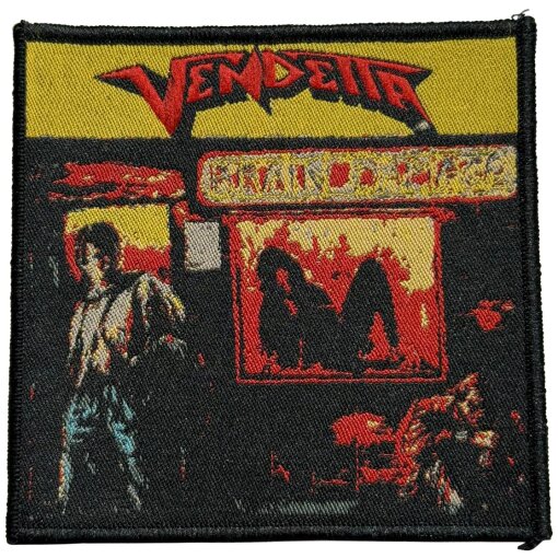 Patch Vendetta "Brain Damage Black Border"