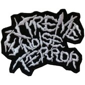 Patch Extreme Noise Terror "White Cut Out Logo"