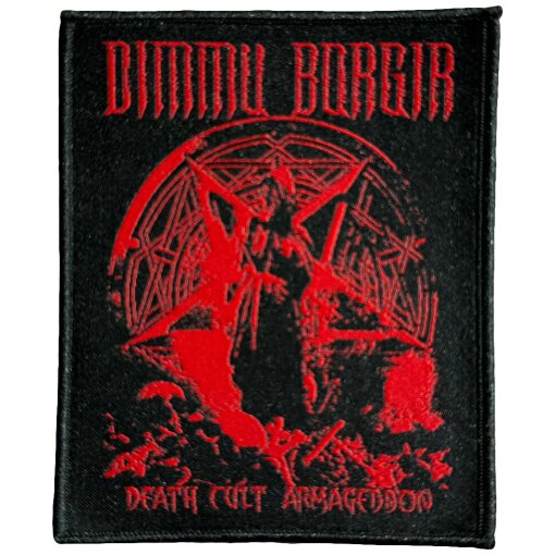 Patch Dimmu Borgir "Death Cult Armageddon ( Red )"