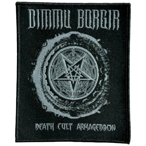 Aufnäher Dimmu Borgir "Death Cult Armageddon ( Silver )"