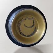 Pet Bowl Project Pitchfork "Mina, The Ensō Cat"