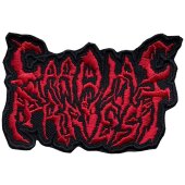 Aufnäher Cardiac Arrest "Cut Out Red Logo"