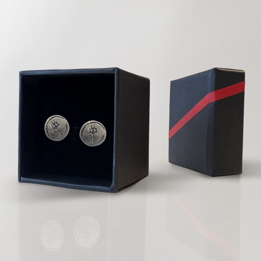 Silber Ohrstecker Project Pitchfork "Forke"