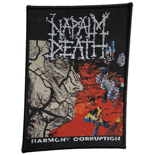 Patch Napalm Death "Harmony Corruption Black Border"