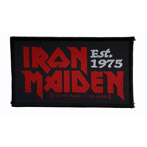Patch Iron Maiden "Est."
