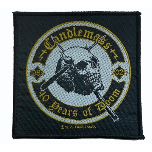 Patch Candlemass "40 Years Of Doom"