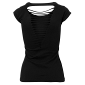 Ladies Back Cut Tee Project Pitchfork "Heptagram Logo Premium Collection"