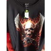 T-Shirt WildClothing "burning angel skull"