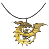 Pendant (made from drum cymbals) Irdorath "Dragon"