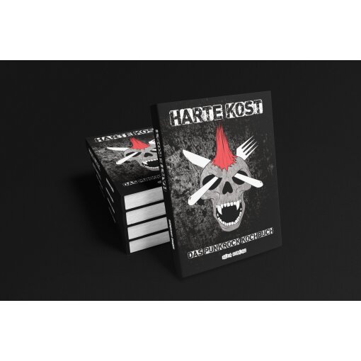 Buch Lilly & Matthias Alfa "Harte Kost - Das Punkrock Kochbuch"