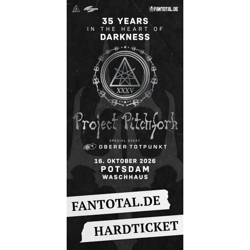 Ticket Project Pitchfork "16.10.26 Potsdam / Waschhaus"