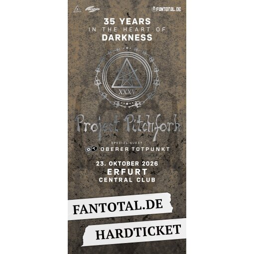 Ticket Project Pitchfork "23.10.26 Erfurt / Central Club"