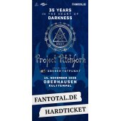 Ticket Project Pitchfork "14.11.26 Oberhausen / Kulttempel"
