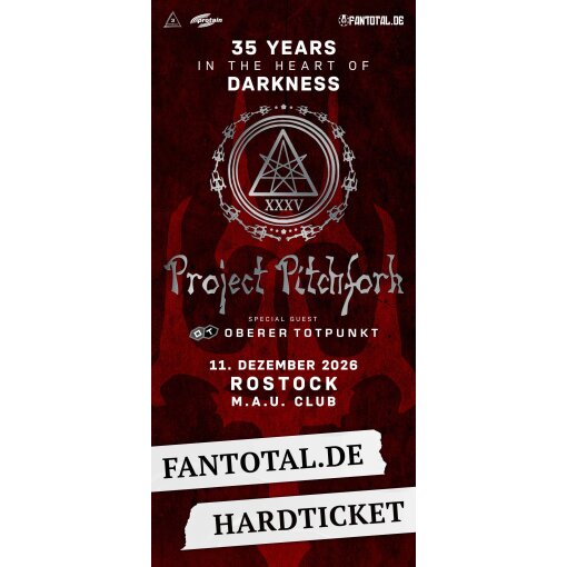 Ticket Project Pitchfork "11.12.26 Rostock / M.A.U. Club"