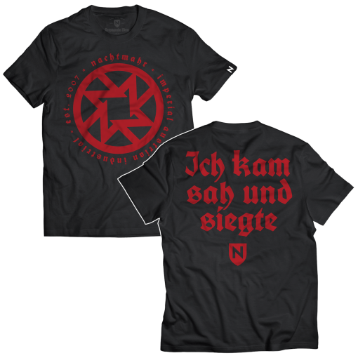T-Shirt NACHTMAHR "Ich kam, sah und siegte"