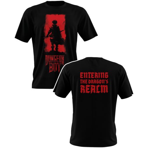 T-Shirt DUNGEON BOY "Entering the Dragon’s Realm"