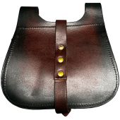 Ledernierentasche Corvus Corax "Celtic Raven"
