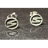 925 Silber Ohrstecker Trabant 601 "Sachsenring"...