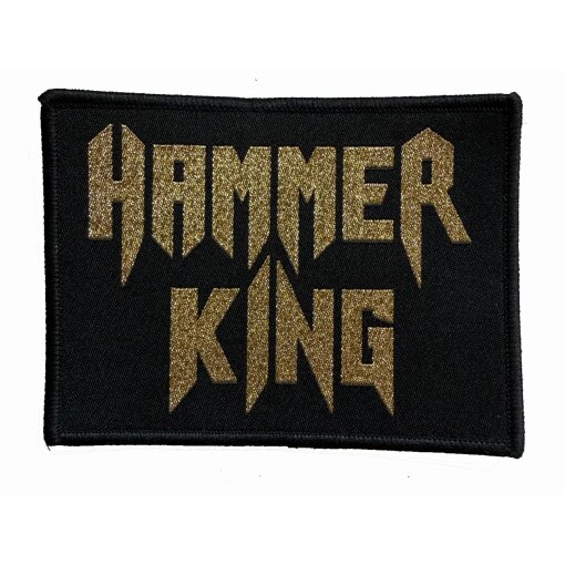 Aufnäher Hammer King "Logo Gold"