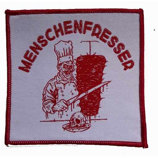 Aufnäher Menschenfresser "Gönn Dir"