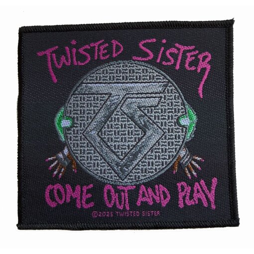 Aufnäher Twisted Sister "Come Out And Play"