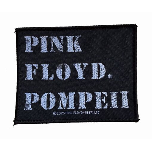 Aufnäher Pink Floyd "Stencil Logo"