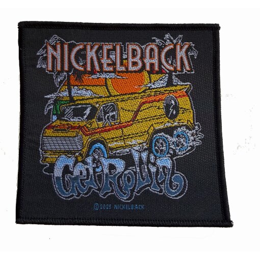 Aufnäher Nickelback "Get Rollin"