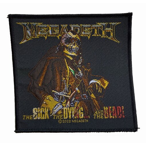 Patch Megadeth "The Sick, The Dying And The Dead"