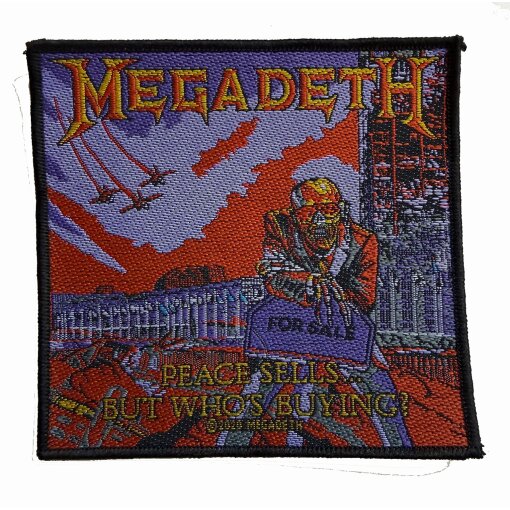 Patch Megadeth "Peace Sells… But Whos Buying?"