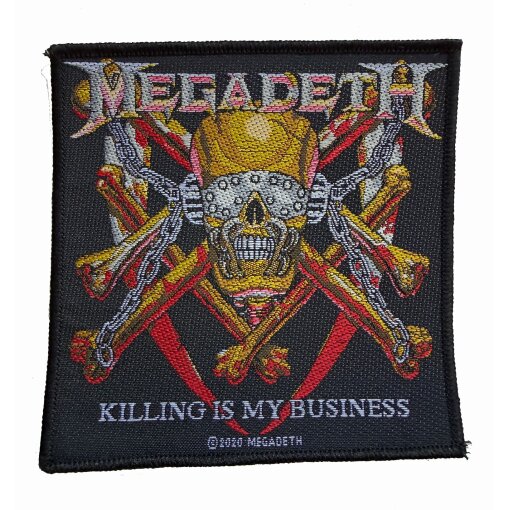 Patch Megadeth "Killing Is My Business"