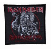 Aufnäher Iron Maiden "Run For Your Lives"