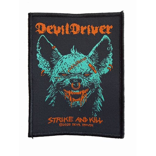Aufnäher Devildriver "Strike And Kill"