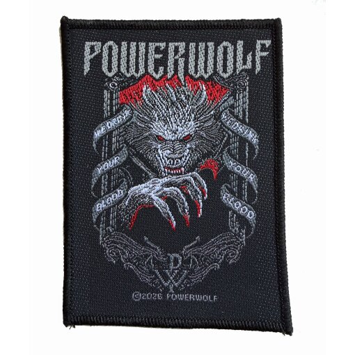 Patch Powerwolf "We Drink Your Blood"