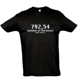 T-Shirt "792,54 number of the beast (inkl. MwSt.)"